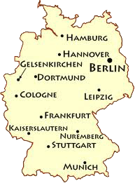 Map of Germany
